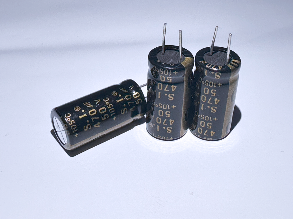 10Pcs IHYI 470uF 50V 10x20 Aluminum Electrolytic PC-Pin Capacitor
