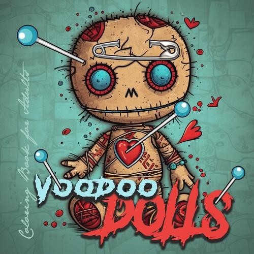 Monsoon Publishing Voodoo Dolls Coloring Book for Adults (Paperback)Another great item from Rarewaves USA | Free delivery!