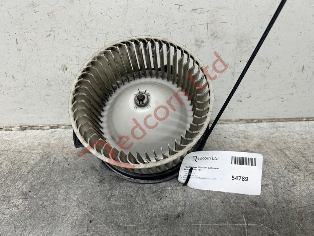 TOYOTA Rav4 2005-2011 2.2D Heater Blower Motor Fan 0.0