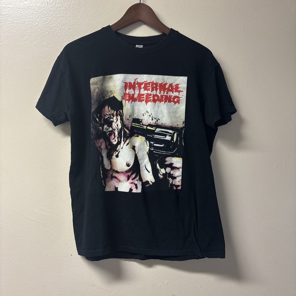 Internal Bleeding Voracious Contempt Cover T-Shirt Slam Death Metal Size Medium