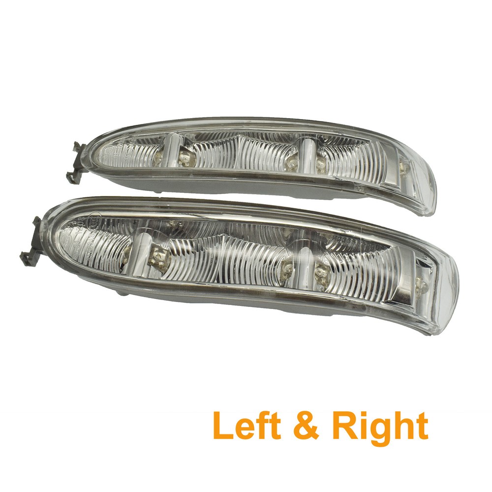 2Pcs Left Right Side Mirror Turn Signal Light Lamp Fits Mercedes CLK 320 350 500