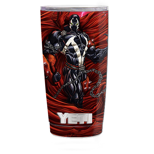 Skin Decal for Yeti 20 oz Rambler Tumbler Cup / comic book superhero