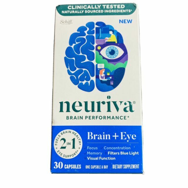 Neuriva Brain and Vision Supplement Tablet - 30 Capsules