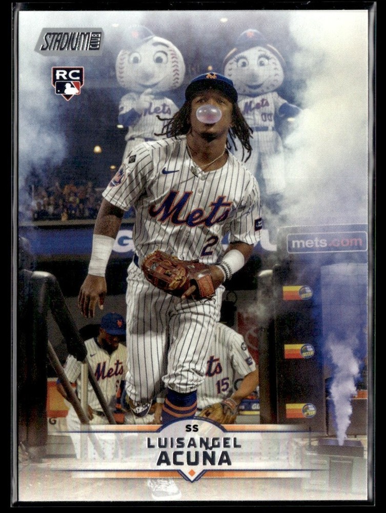 2025 Topps Stadium Club Base Luisangel Acuna RC New York Mets #115
