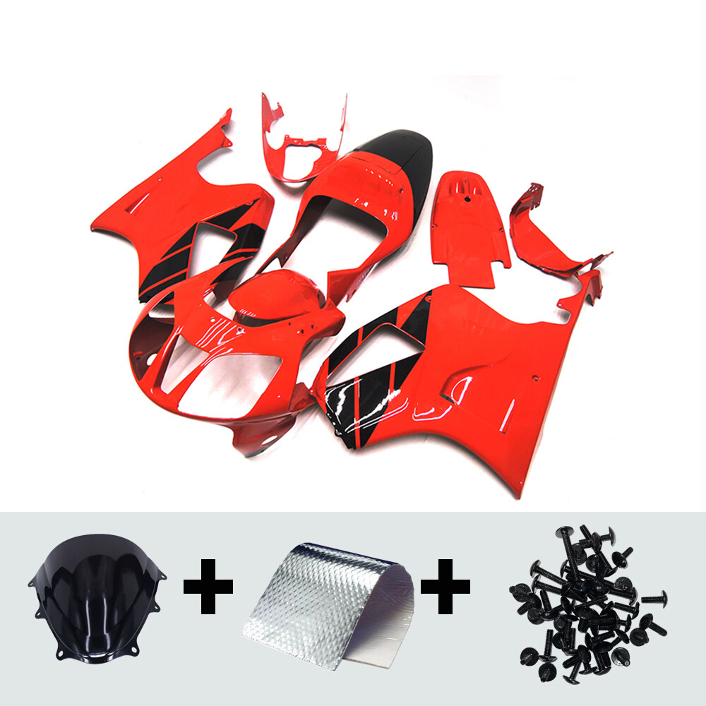 Red Black Fairing Kit for 2000-2006 Honda VTR1000 RC51 RVT1000R Plastic Bodywork