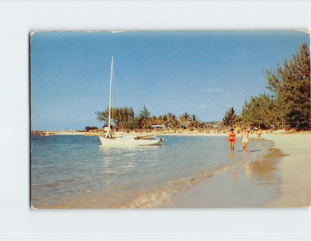 Postcard Paradise Beach Nassau Bahamas