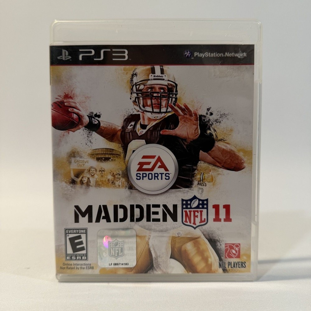 Madden NFL 11 Sony PlayStation 3 PS3 EA Sports Football Simulation Video Game