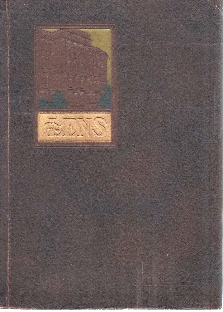 Original 1924 Washington High School Portland Oregon Vintage Yearbook-The Lens