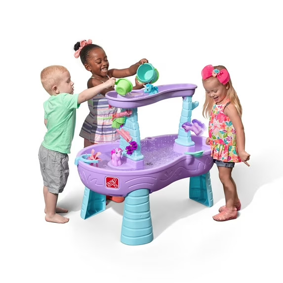 Rain Showers & Unicorn Sand and Water Table for Toddlers