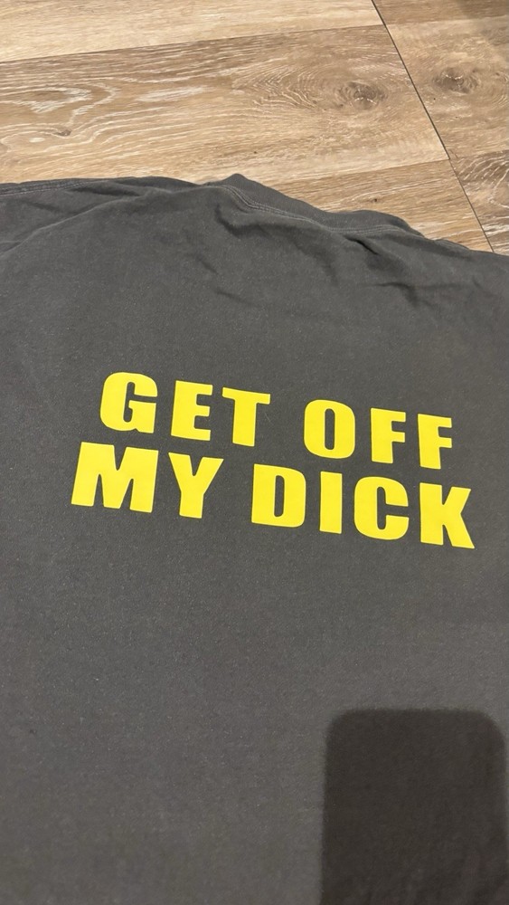 Beastie Boys Shirt Get Off My Dick Vintage Shirt Large