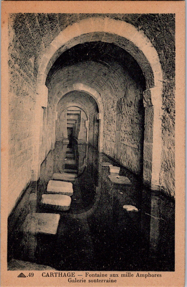 Vintage Postcard Carthage Tunisia Musée Lavigerie