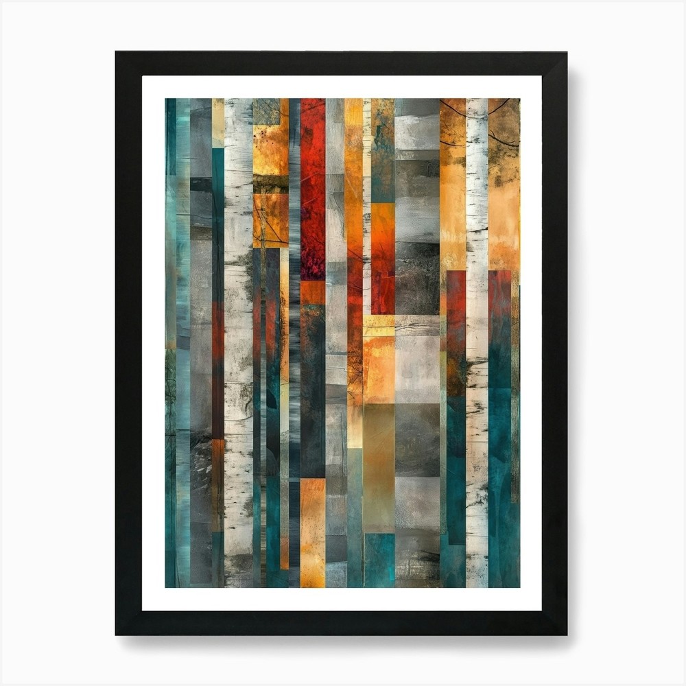 Birch Trees 20 Art Print Framed Wall Art Poster Canvas Print Picture