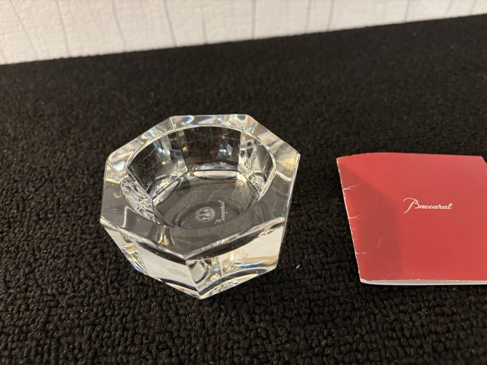 Baccarat Crystal Candle Holder Mod1