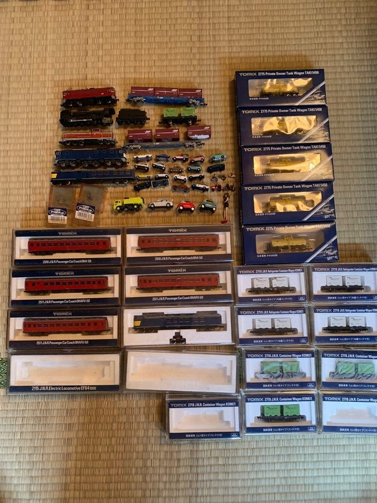 TOMIX N GAUGE MODEL TRAIN SET #c0c89f