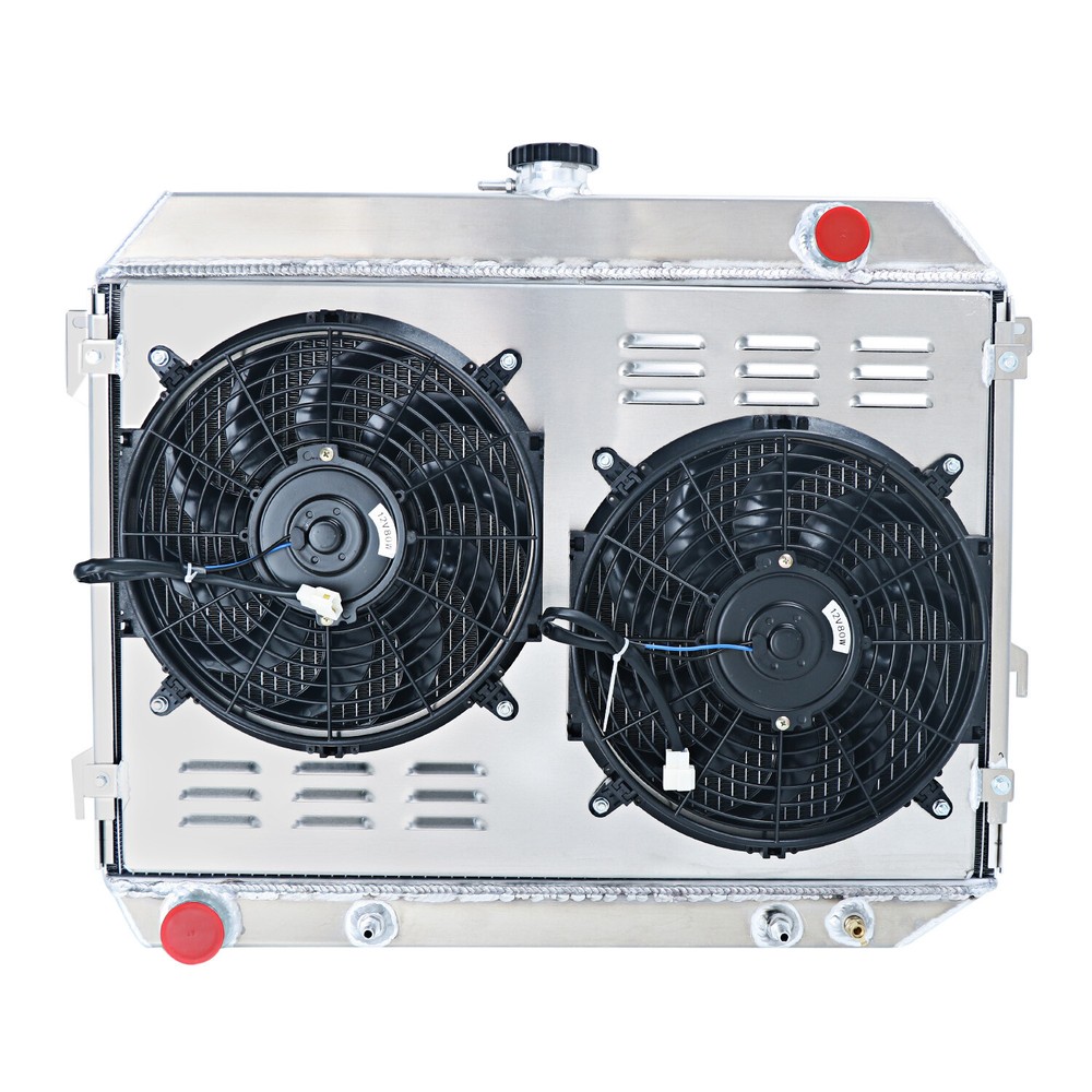 3 Row Radiator+Shroud Fan For 1968-74 Dodge Charger Plymouth Mopar Big Block V8