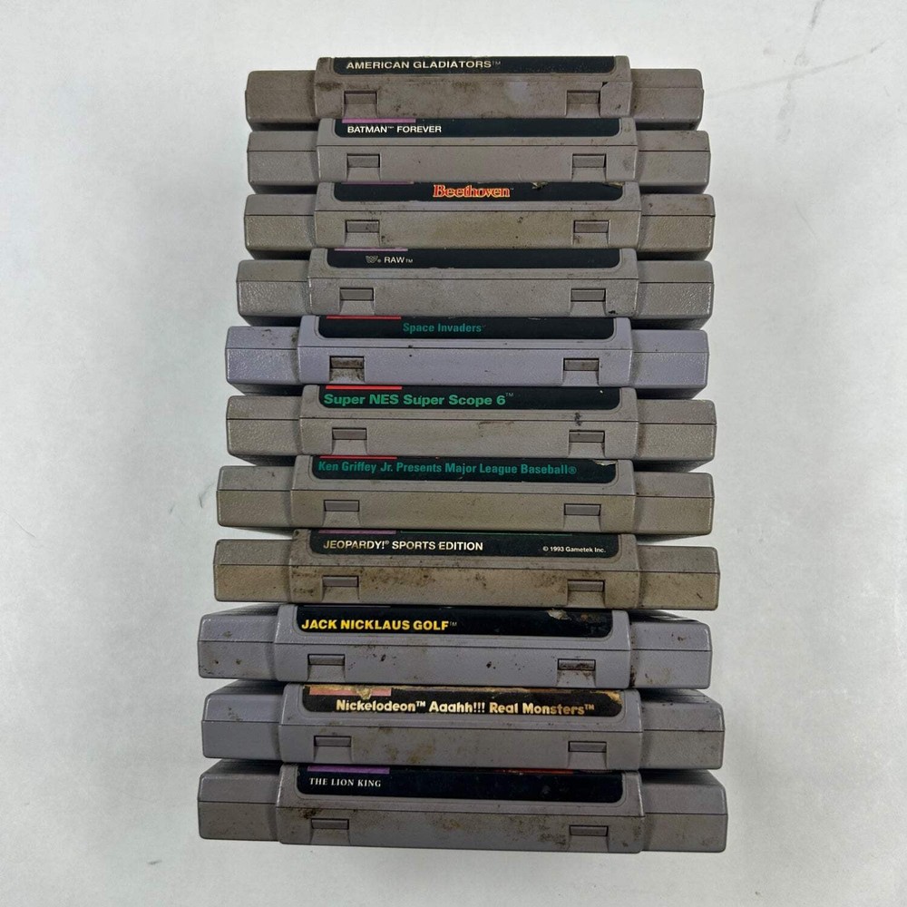 Lot of 11 Super Nintendo SNES Games