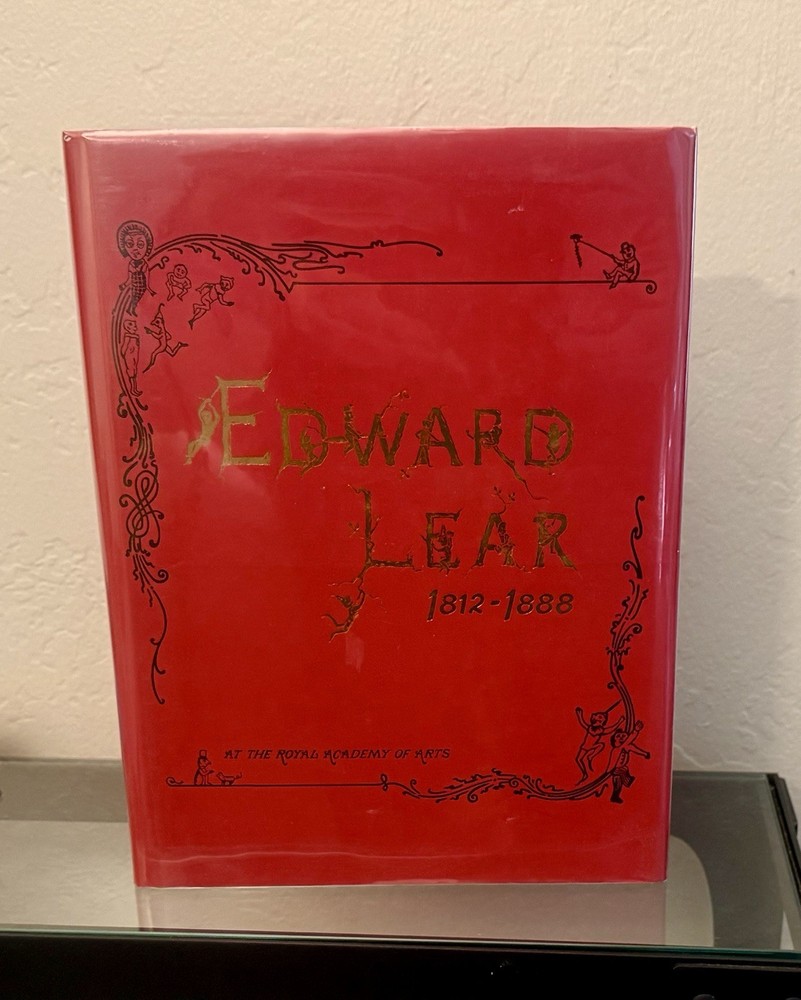 Edward Lear 1812-1888 at the Royal Academy of Arts by Vivien Noakes 1986 HC/DJ-image