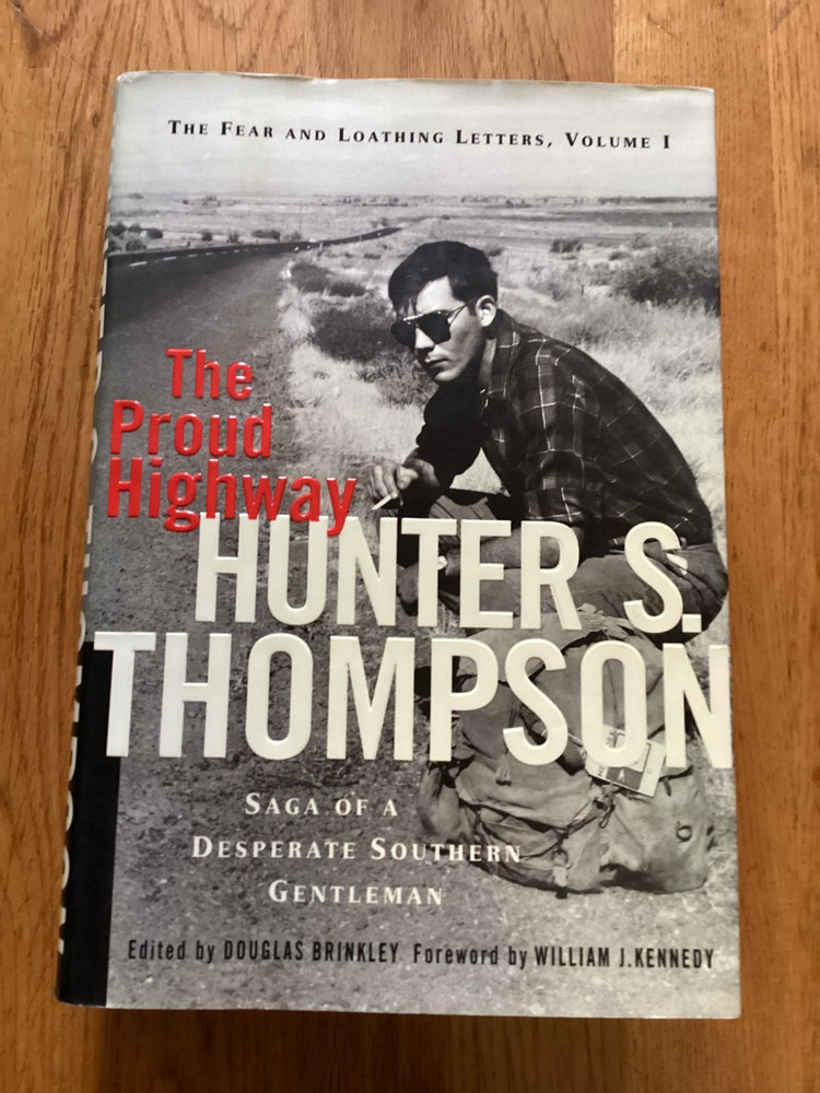 HUNTER THOMPSON AUTOGRAPHED 