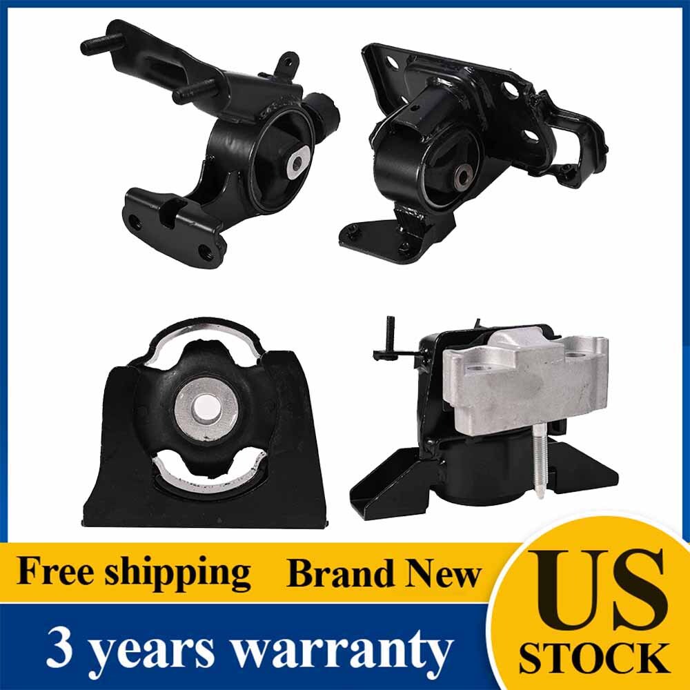 4PCS ENGINE MOTOR & TRANS MOUNT FOR SCION XB 2.4L 2008 2009-2014 2015 AUTO TRANS