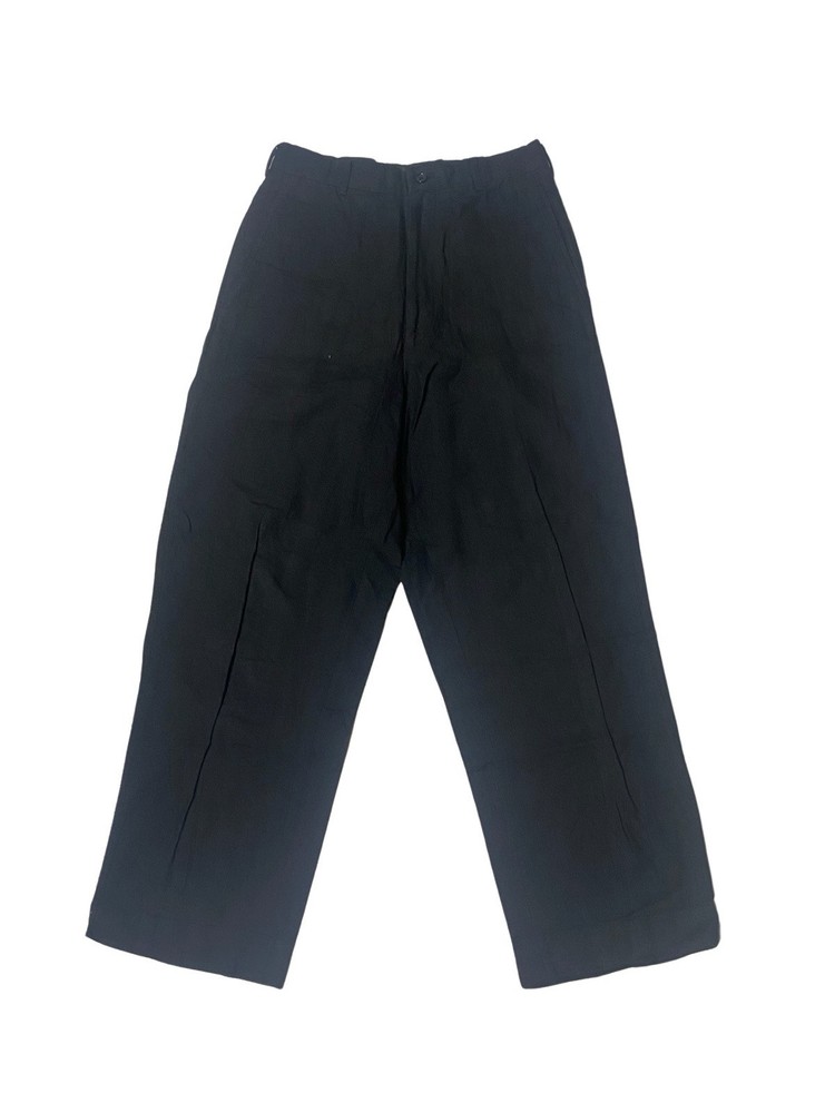Comme Des Garcons Homme Black Linen Pants 100% Authentic