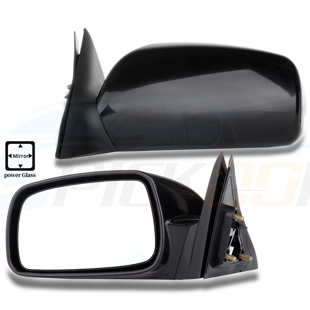 2 X Passenger and Driver Side Black Mirrors For 2007-2011 Toyota Camry