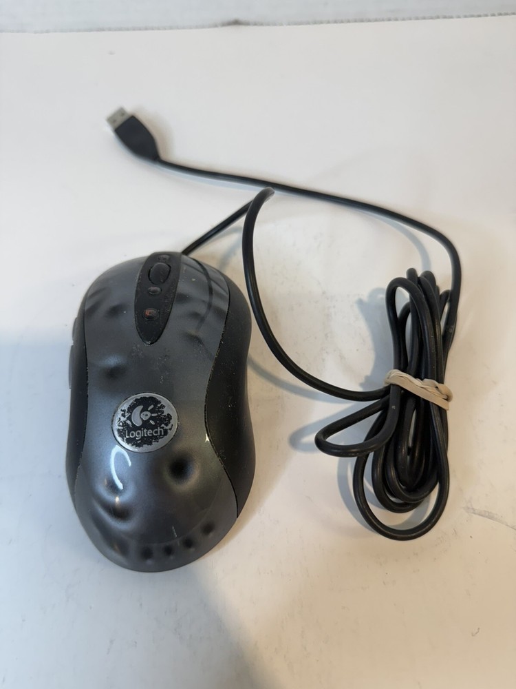 Logitech G MX518 Wired Optical USB Gaming Mouse Black Fully Tested