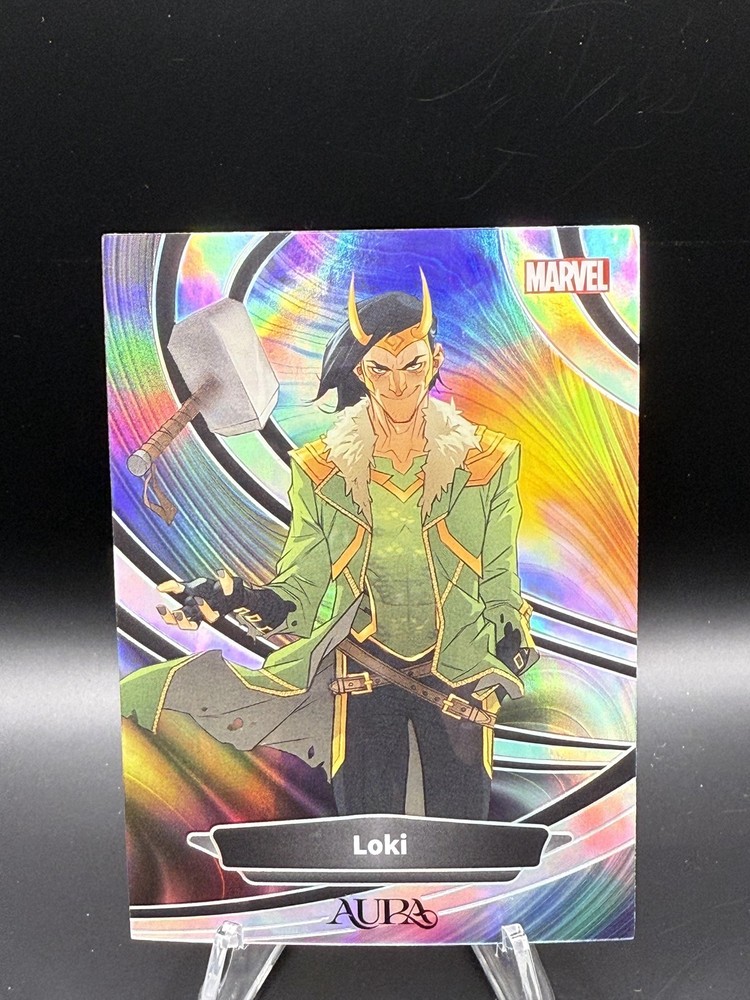 2025 Kakawow Aura Marvel #AM-I-32 Loki Silver Refractor