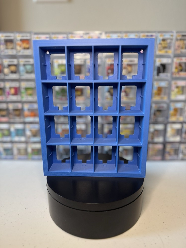 Funko Bitty Pop! Full Set Custom Display Case - Blue