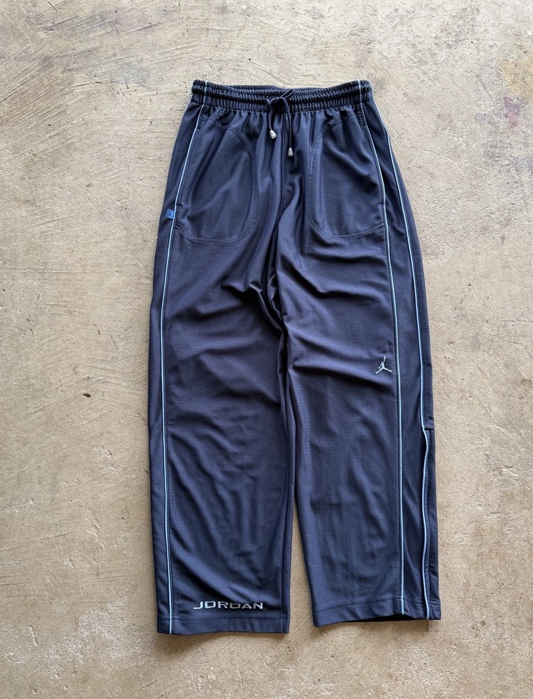 Vintage Y2K Jordan Baggy Wide Leg Track Warm Up Pants Men’s Large