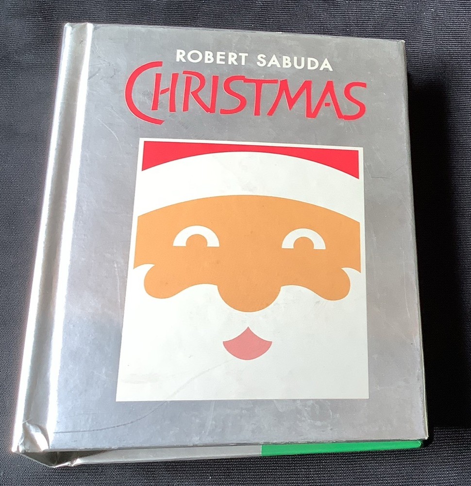 ROBERT SABUDA Christmas 3D Pop-Up First Edition Collectible Art Book