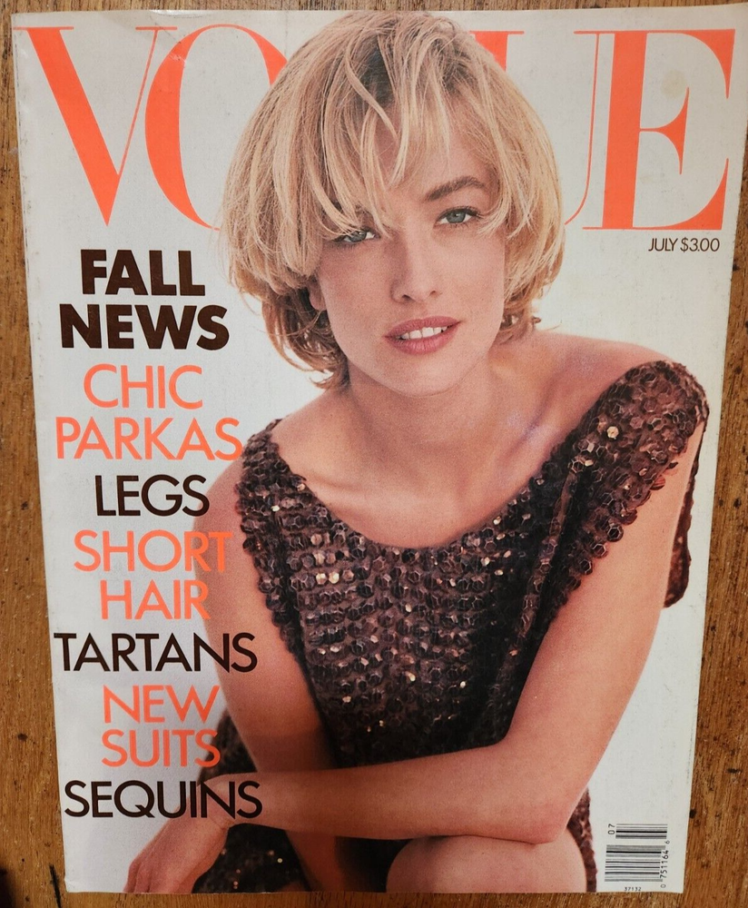 Vogue Magazine July 1989 Tatiana Patriz Tatjana