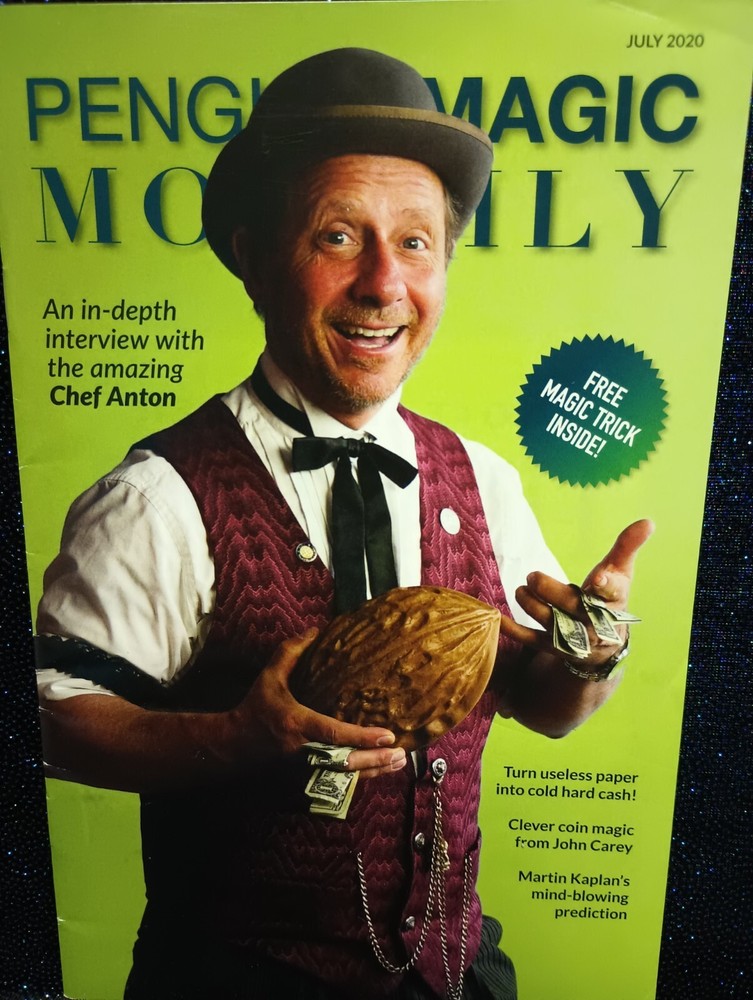 Penguin Magic Monthly Chef Anton July 2020 Free Magic Trick
