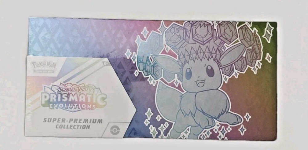 Pokemon TCG Scarlet & Violet Prismatic Evolutions Super Premium Collection SPC