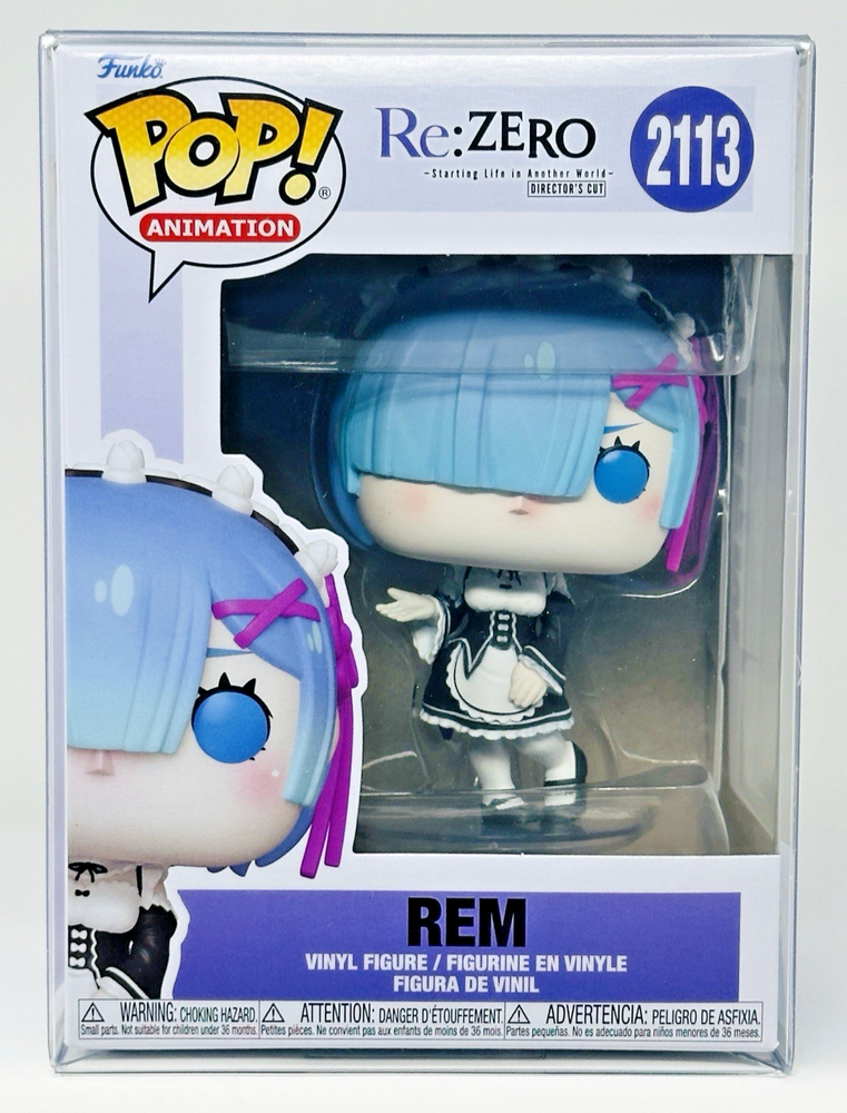 Funko Pop! Re: Zero - Rem #2113 with Protector - New