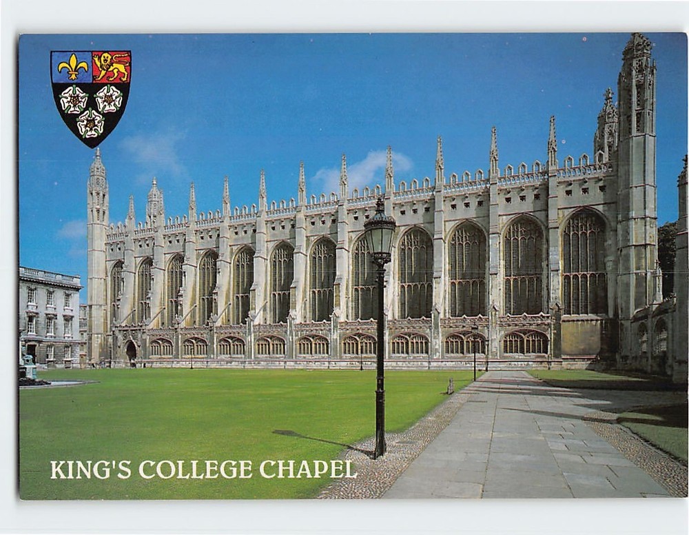 Postcard King's College Chapel Cambridge England