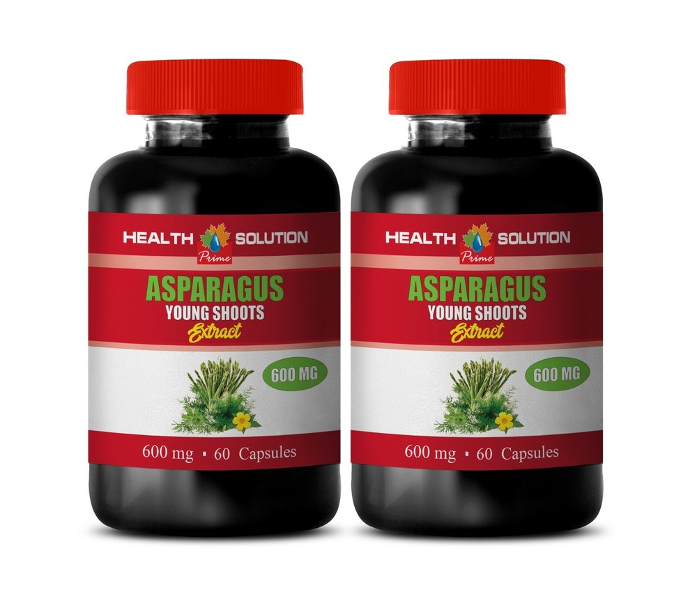lower blood pressure - Asparagus Young Shoots 600mg - aids weight loss 2 Bottles