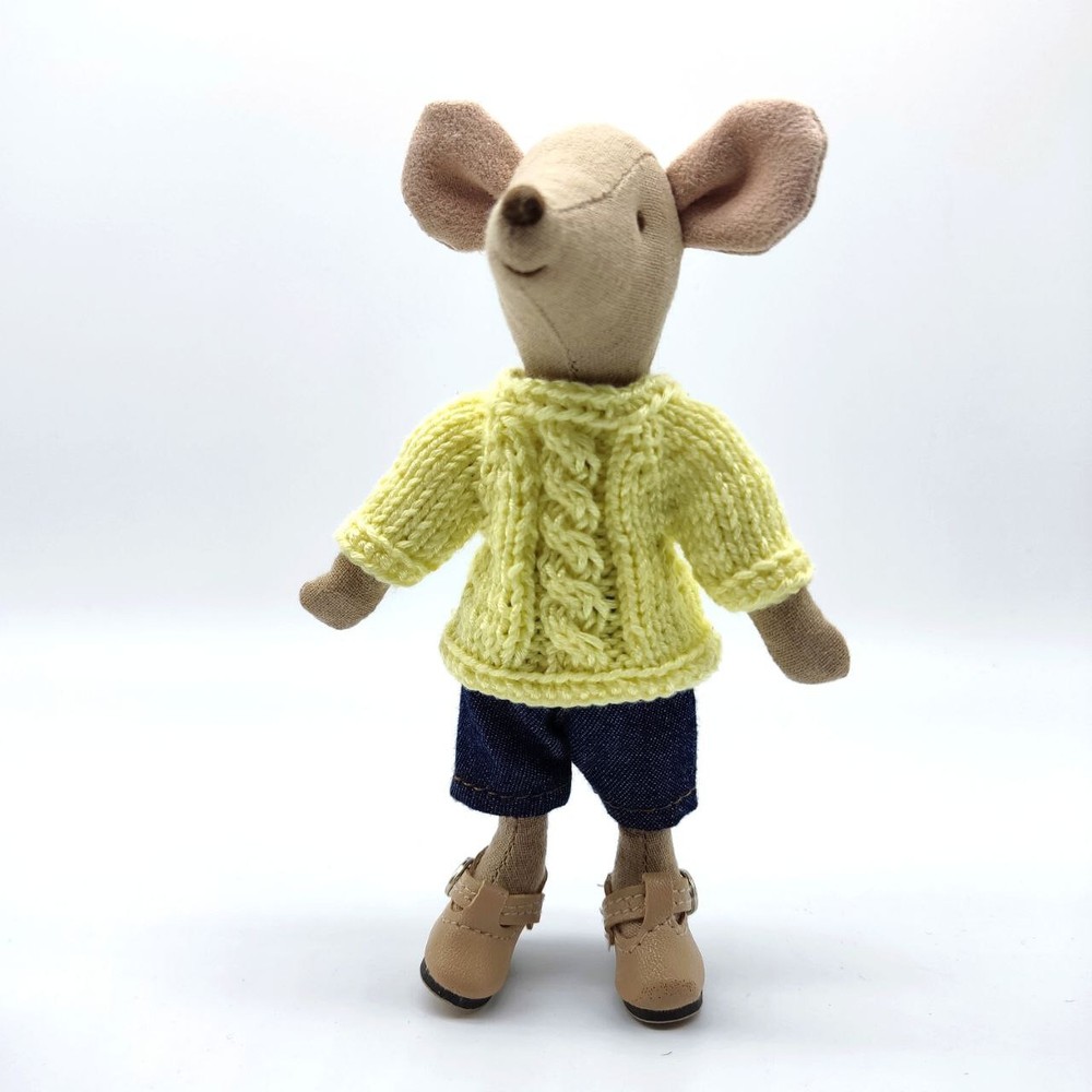 Sweater clothes for Maileg big brother sister dollhouse mouse doll