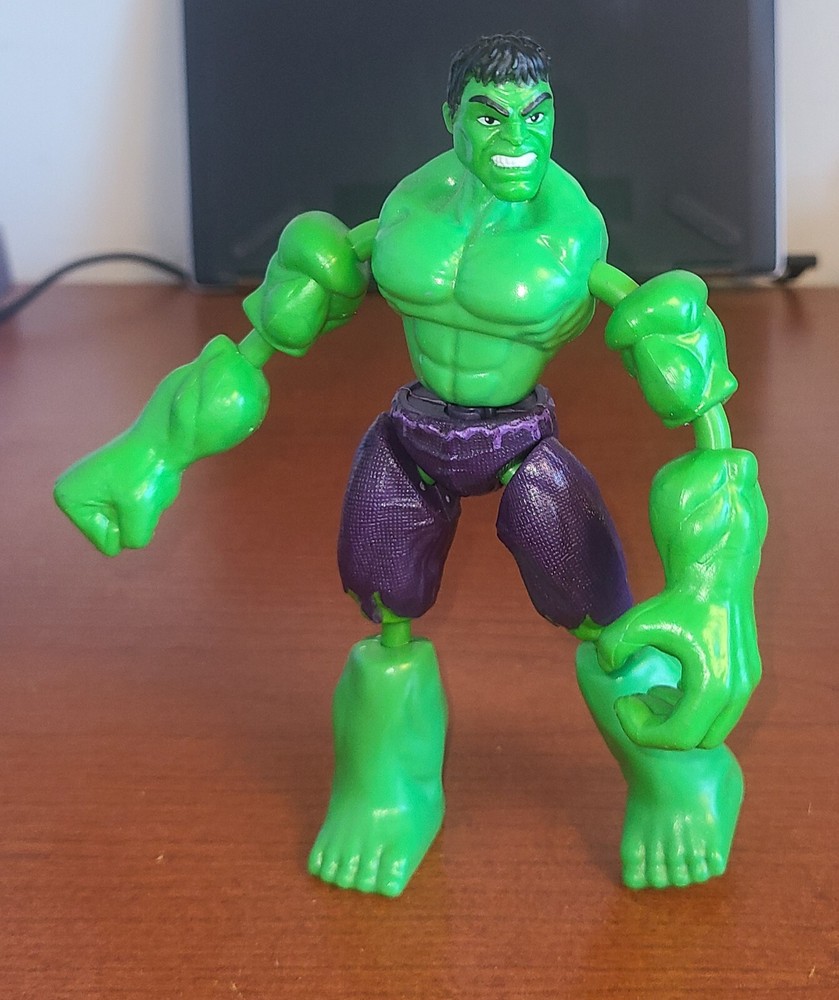 Hulk Bend And Flex Hulk Toy 2019 Hasbro Action Figure 5½ Inch