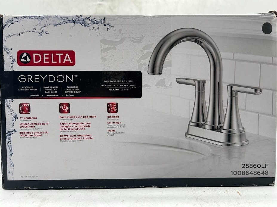 Delta Classic Single-Handle 5-Spray Shower Faucet in Chrome