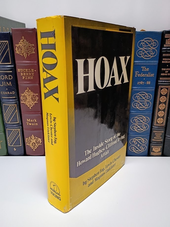 HOAX: The Howard Hughes Literary Scandal 1972 Vintage Hardcover Journalism VG