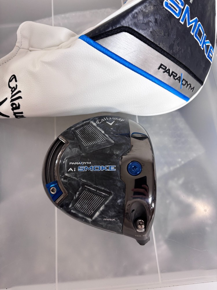 2024 Callaway Paradym Paradigm Ai Smoke MAX 10.5 Driver Head Only w/cover
