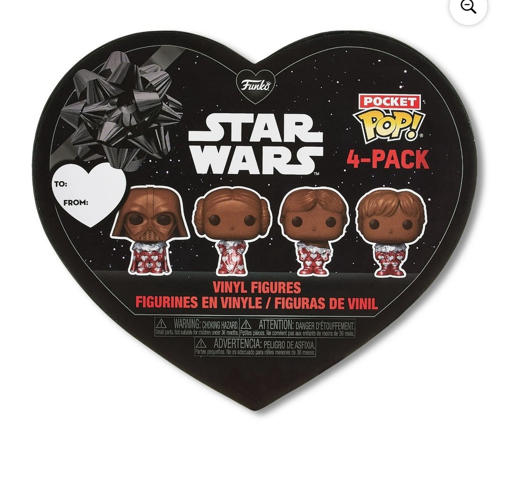 Funko Pocket Pop!: Star Wars - Darth Vader Princess Leia Han Solo Luke Skywalker