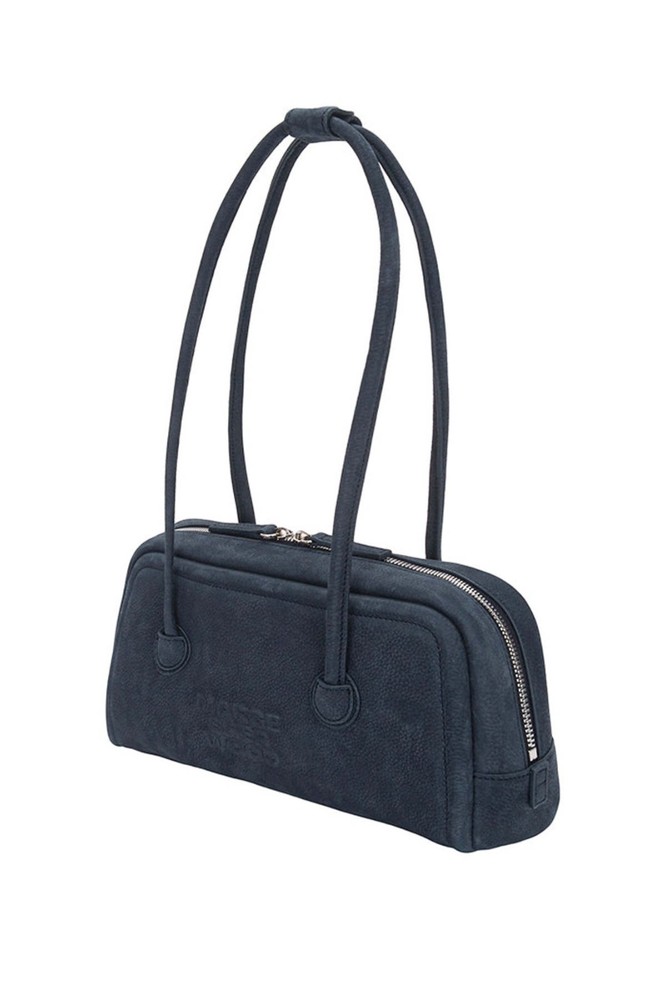 NEW MARGE SHERWOOD Soft Baguette Bag_Indigo Nubuck Authentic FAST & SAFE