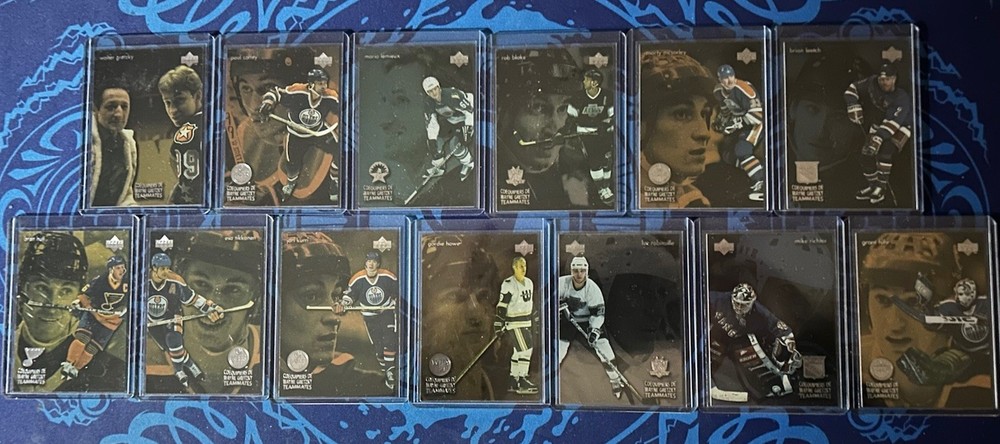 1998 McDonald's Upper Deck * Wayne Gretzky's Teammates Complete set Of 13 Mint