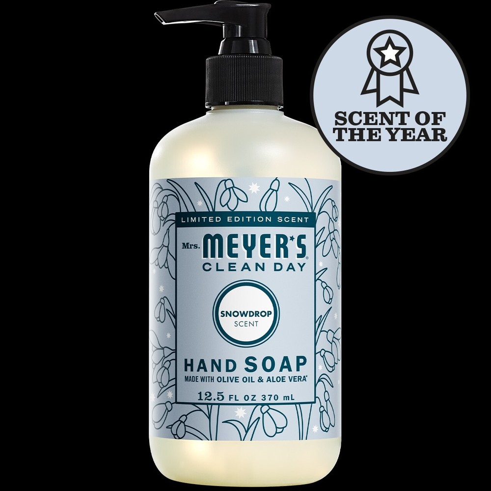 Liquid Hand Soap, Snowdrop Holiday Seasonal, 12.5-oz. -11363