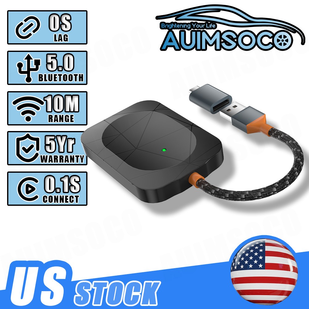 CarPlay Ai Box Wireless Android Auto Adapter for BMW X2 2018-2024 Fast Connect