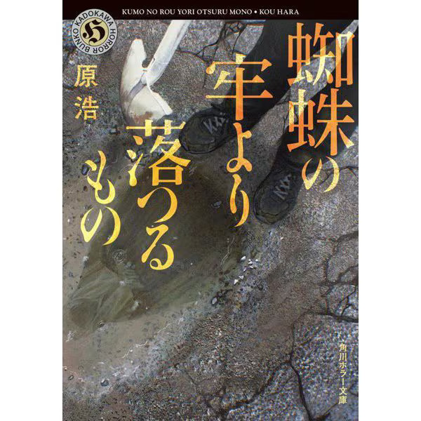 Kadokawa Horror Bunko Book What Falls from Spider's Prison Excellent Japan For A