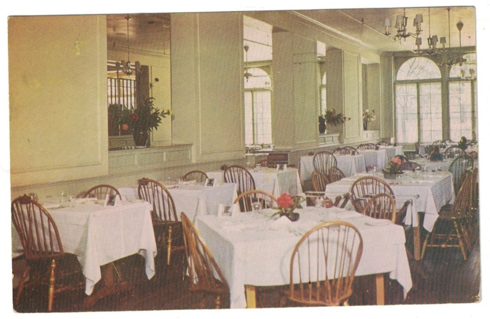 1952 Dining Room Boone Tavern Berea College Kentucky Postcard