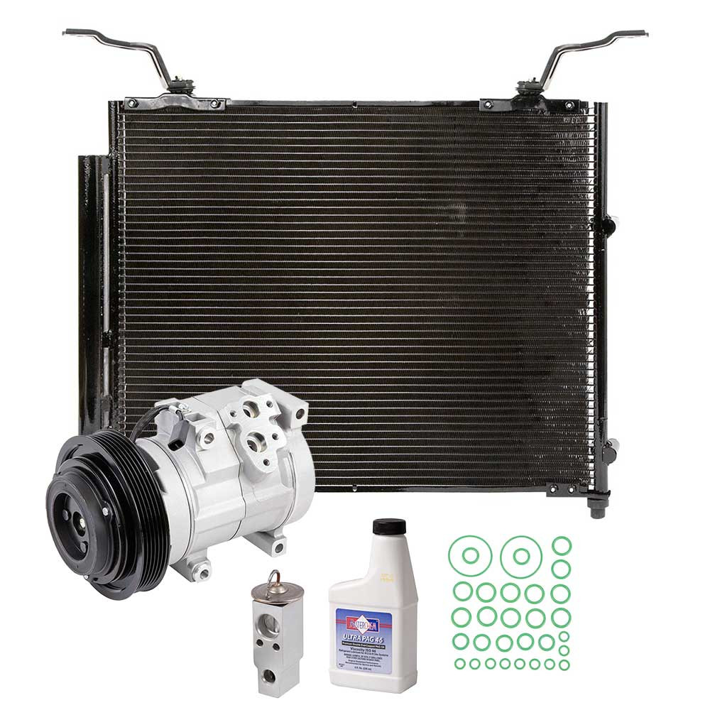 2005-2008 Honda Pilot A/C Kit with Compressor, Condenser, Drier, Oil, and Seals