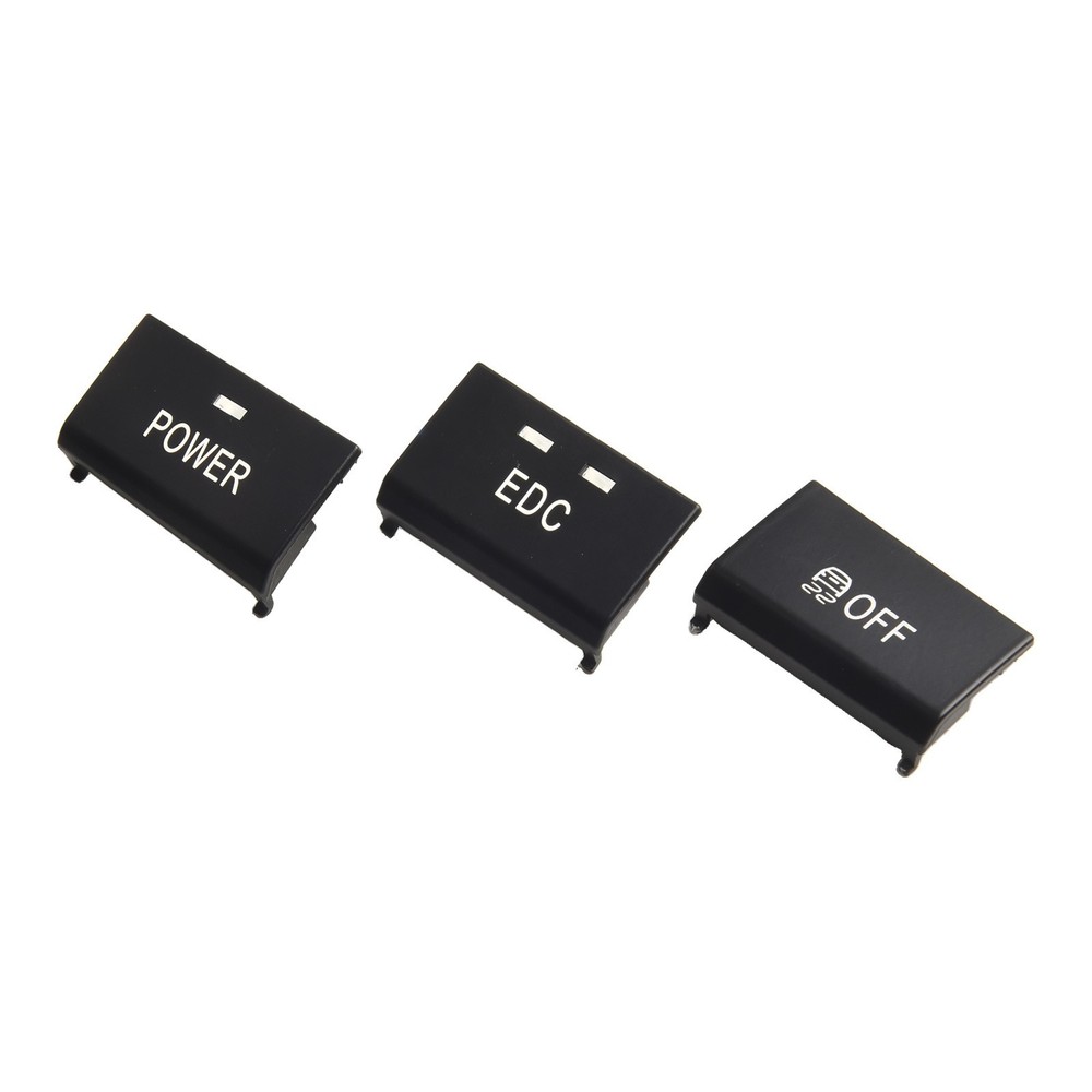 3pcs Center Console Switch Button Cap For BMW E90/E92/E93 For M3 61317841136